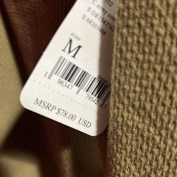 FREE People Medium Mikah Layering Cuff Size army green NWT - Picture 6 of 8